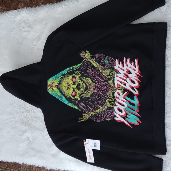 RGSTR BLACK HOODIE, Size XL - Picture 3 of 12